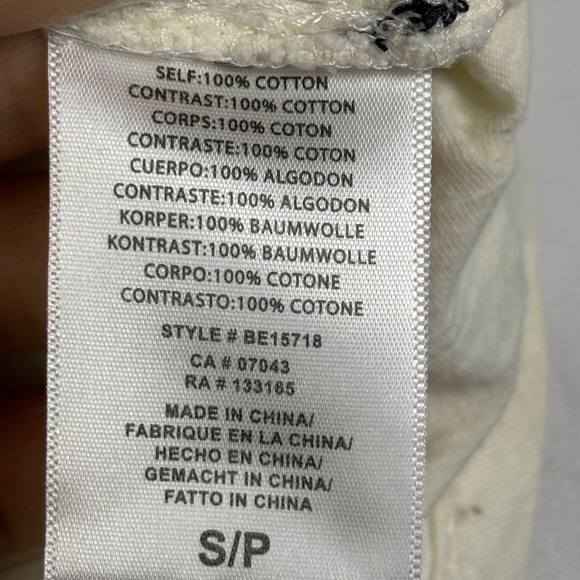 Anthropologie Eri + Ali Women Crochet Lace Blouse Sz S Boho Romantic Cottagecore - Picture 6 of 10